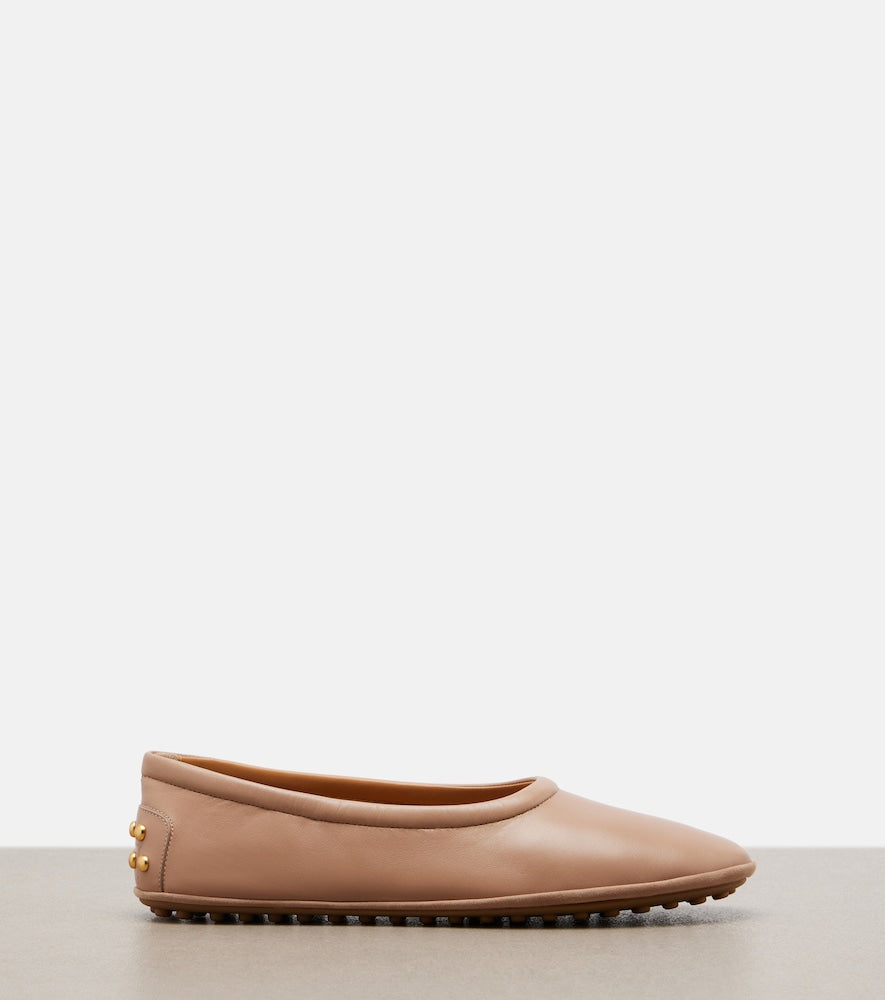 Tod's Leather ballet flats