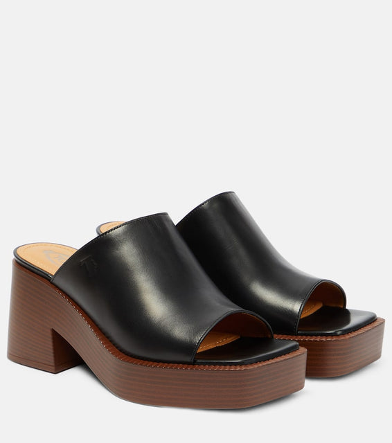 Tod's Leather mules