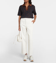 Tod's Leather-trimmed knit sneakers
