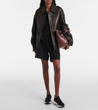 Tod's Leather-trimmed knit sneakers