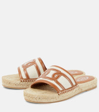 Tod's Leather-trimmed sandals