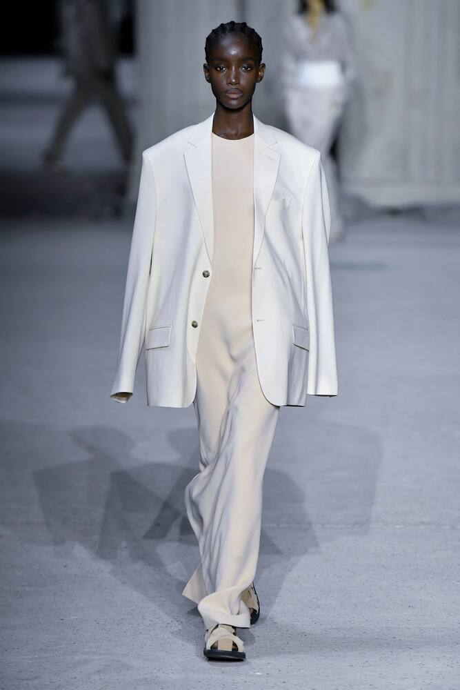 Tod's Leather-trimmed wool blazer