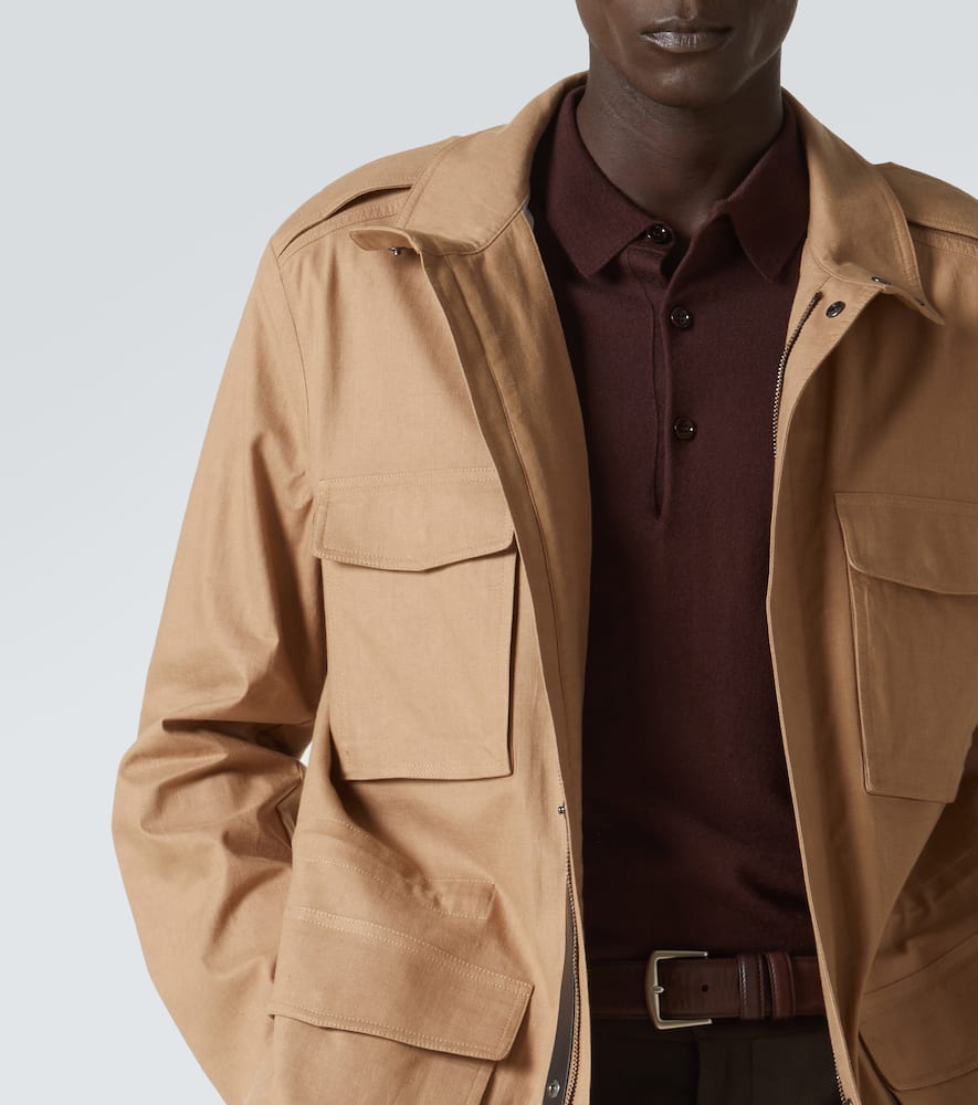 Tod's Linen field jacket