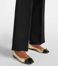 Tod's Metallic leather ballet flats