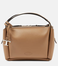 Tod's Mini leather tote bag. Shop Tod's Top-Handle Bags for women now.