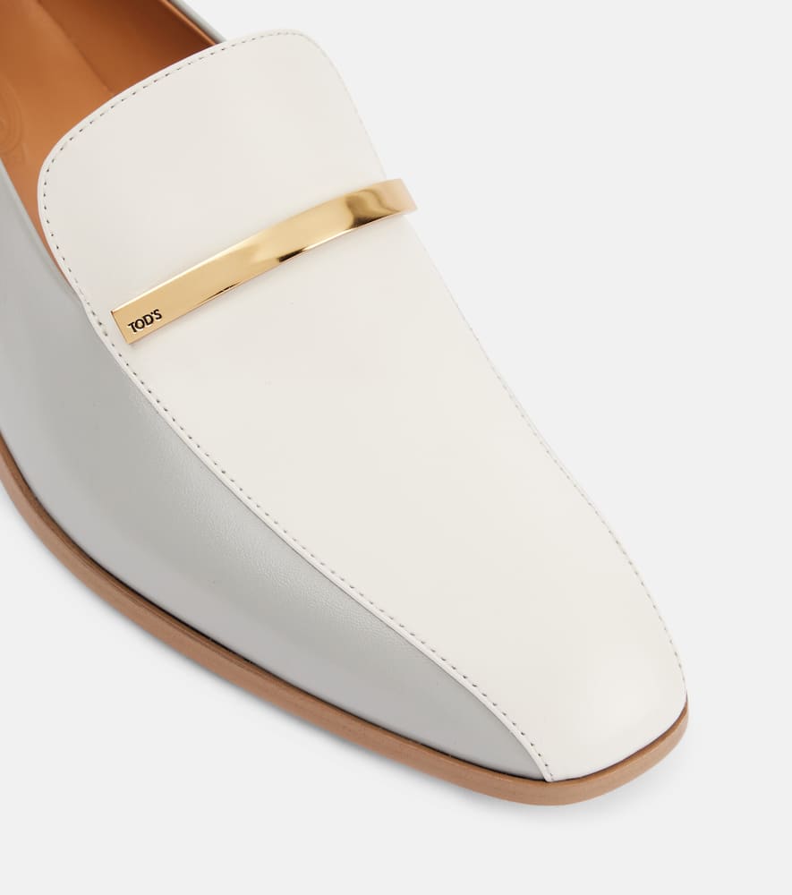 Tod's Paneled leather loafers