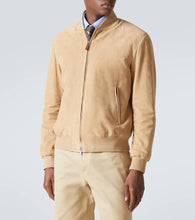 Tod's Pashmy suede bomber jacket