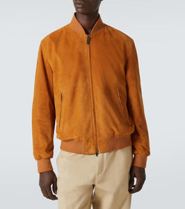 Tod's Pashmy suede bomber jacket