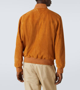 Tod's Pashmy suede bomber jacket