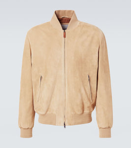 Tod's Pashmy suede bomber jacket