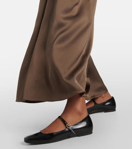 Tod's Polished leather Mary Jane flats