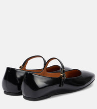 Tod's Polished leather Mary Jane flats