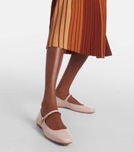 Tod's Polished leather Mary Jane flats