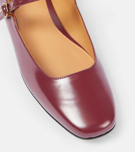 Tod's Polished leather Mary Jane flats