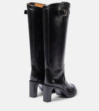 Tod's Polished leather knee-high boots