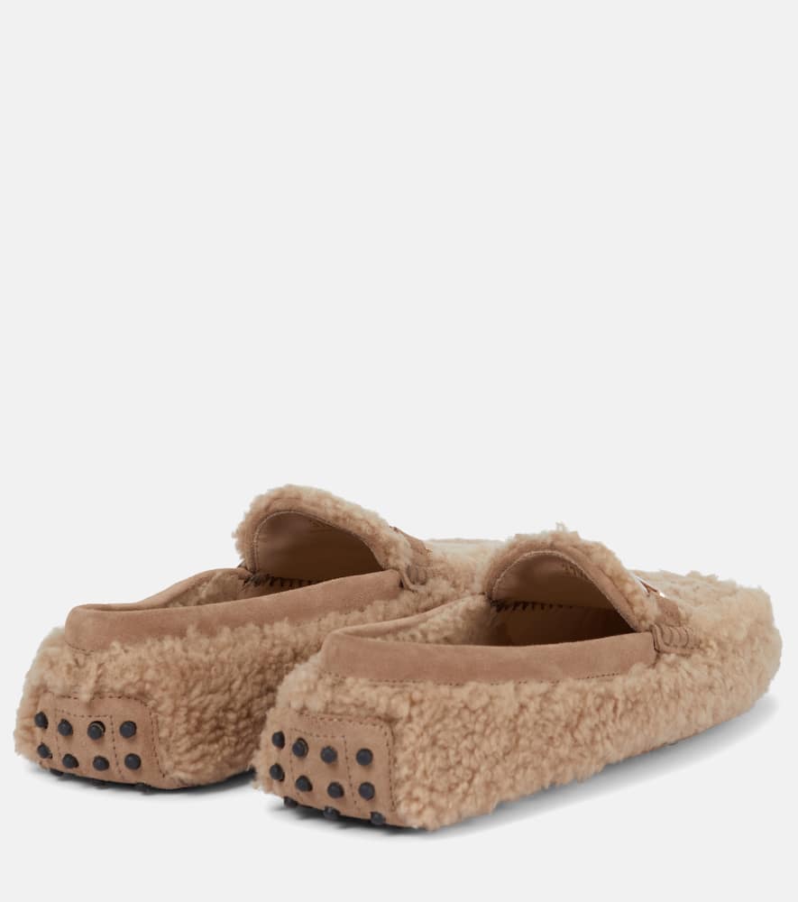 Tod's Shearling loafers