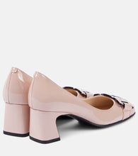 Tod's Slide patent leather pumps