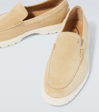 Tod's Slip-on suede loafers