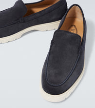 Tod's Slip-on suede loafers