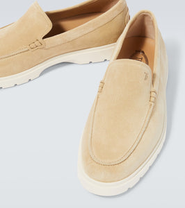 Tod's Slip-on suede loafers