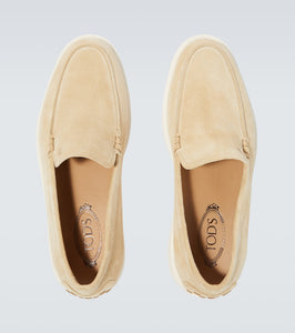 Tod's Slip-on suede loafers
