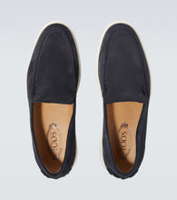 Tod's Slip-on suede loafers