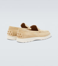 Tod's Slip-on suede loafers