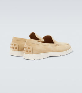 Tod's Slip-on suede loafers