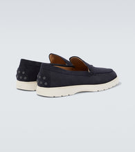 Tod's Slip-on suede loafers