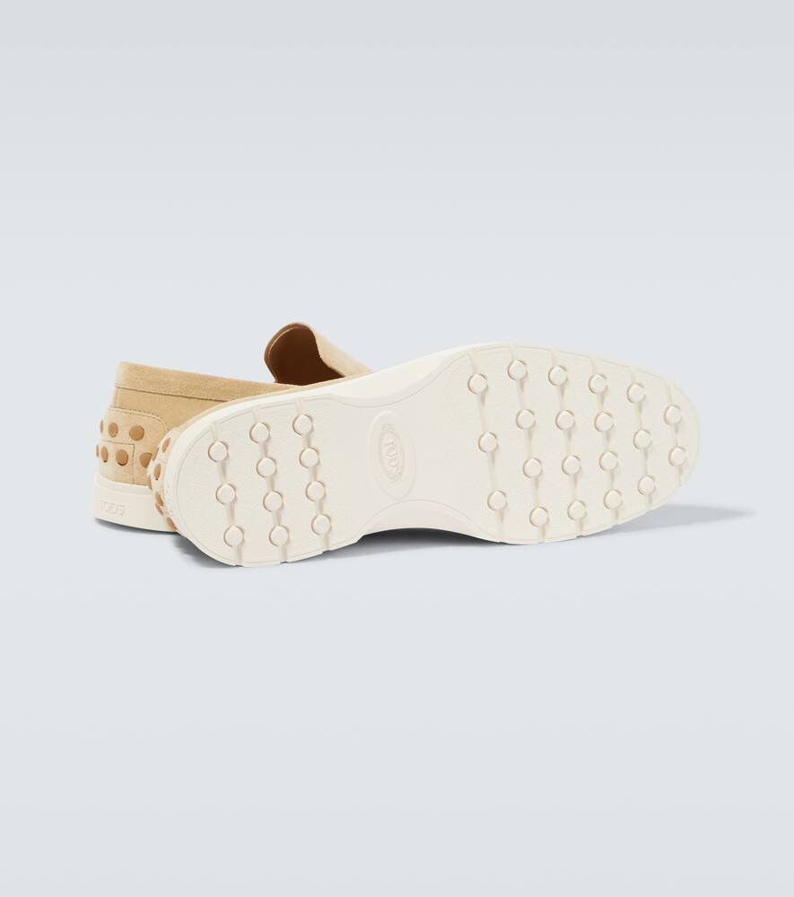 Tod's Slip-on suede loafers