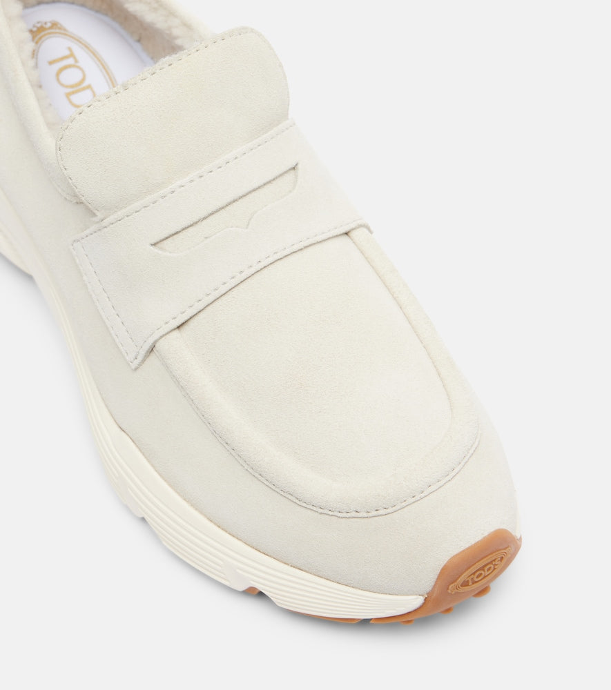 Tod's Sport Run suede loafers