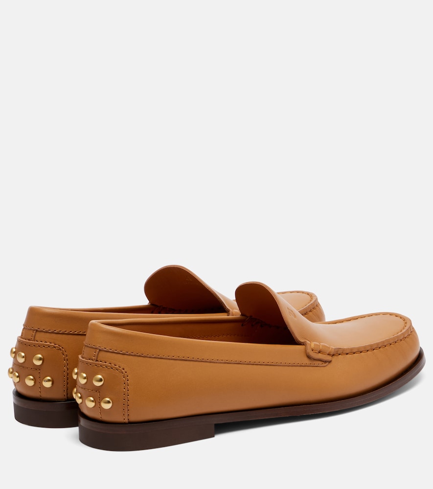 Tod's Studded leather loafers