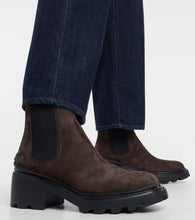 Tod's Suede Chelsea boots