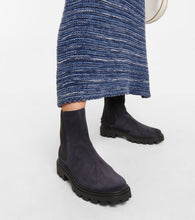 Tod's Suede Chelsea boots