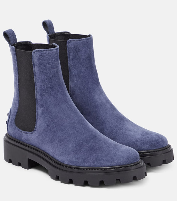 Tod's Suede Chelsea boots