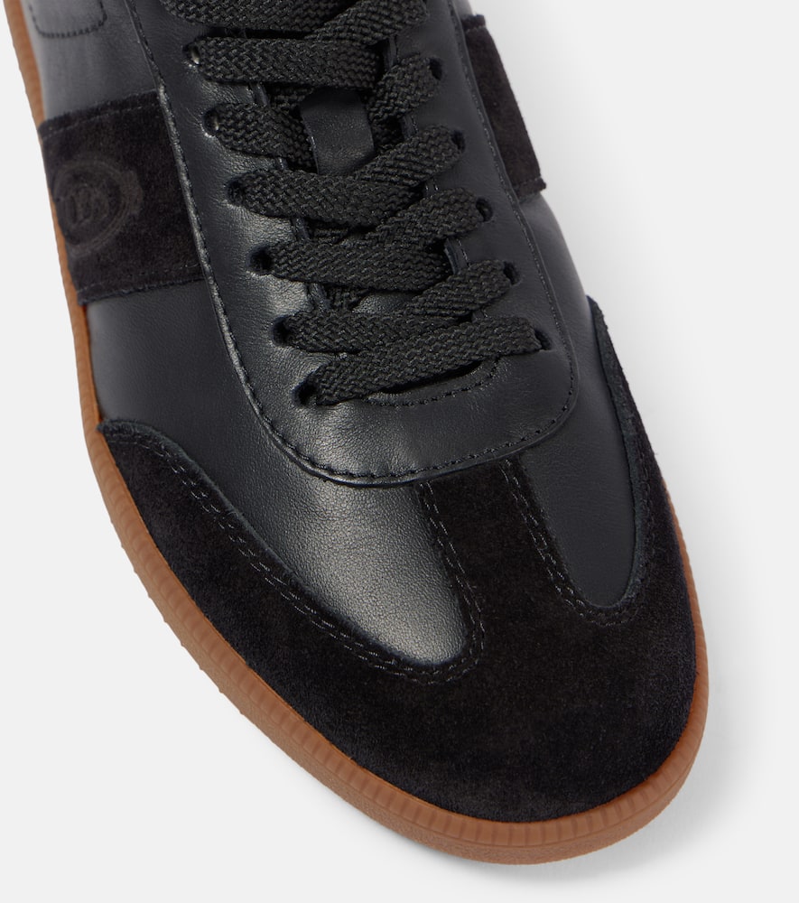 Tod's Suede and leather sneakers