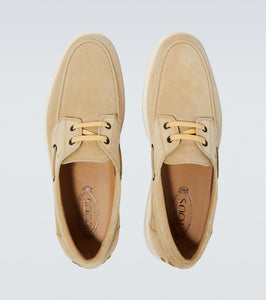 Tod's Suede boat shoes