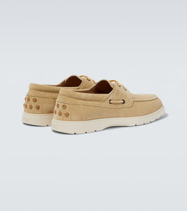 Tod's Suede boat shoes