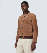 Tod's Suede bomber jacket