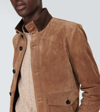 Tod's Suede bomber jacket