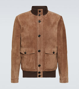 Tod's Suede bomber jacket