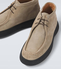 Tod's Suede lace-up boots