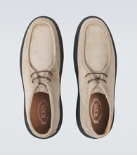 Tod's Suede lace-up boots