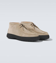 Tod's Suede lace-up boots