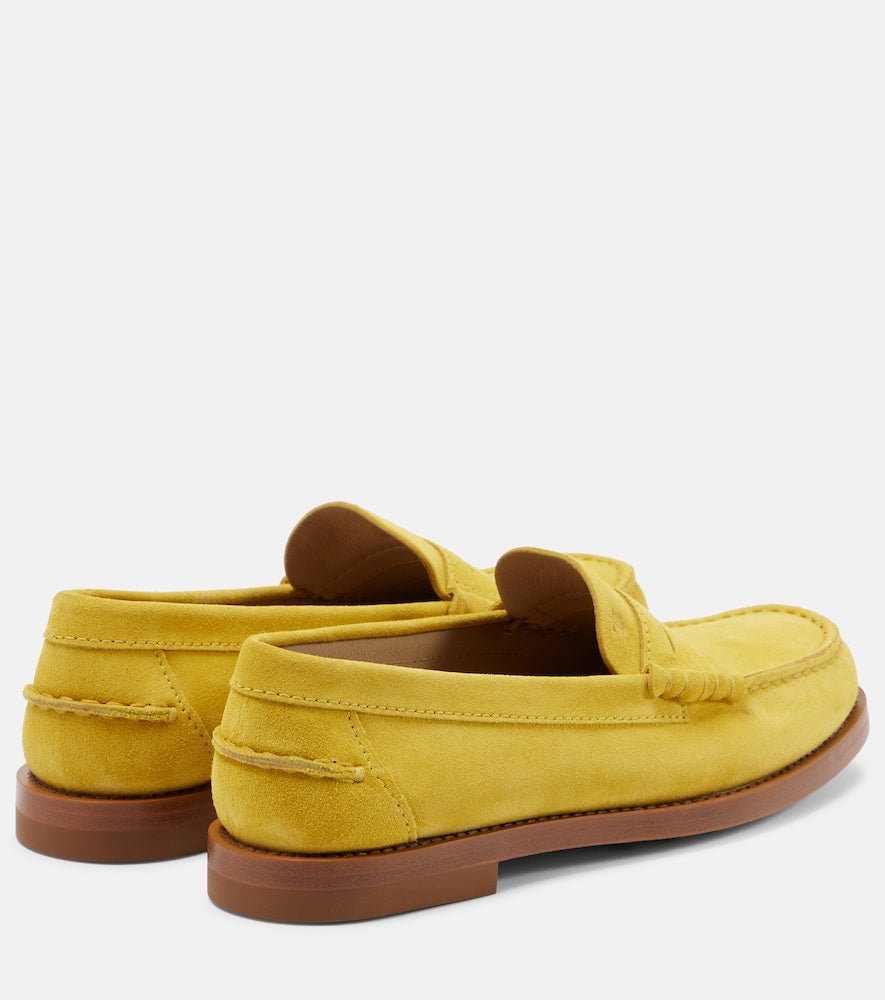 Tod's Suede penny loafers