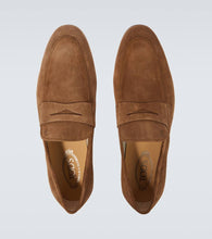 Tod's Suede penny loafers