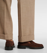 Tod's Suede penny loafers