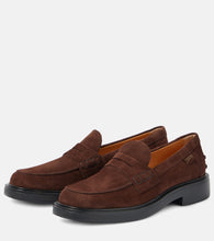 Tod's Suede penny loafers