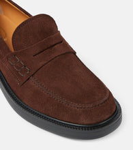 Tod's Suede penny loafers