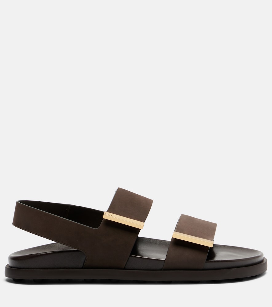 Tod's Suede slingback sandals
